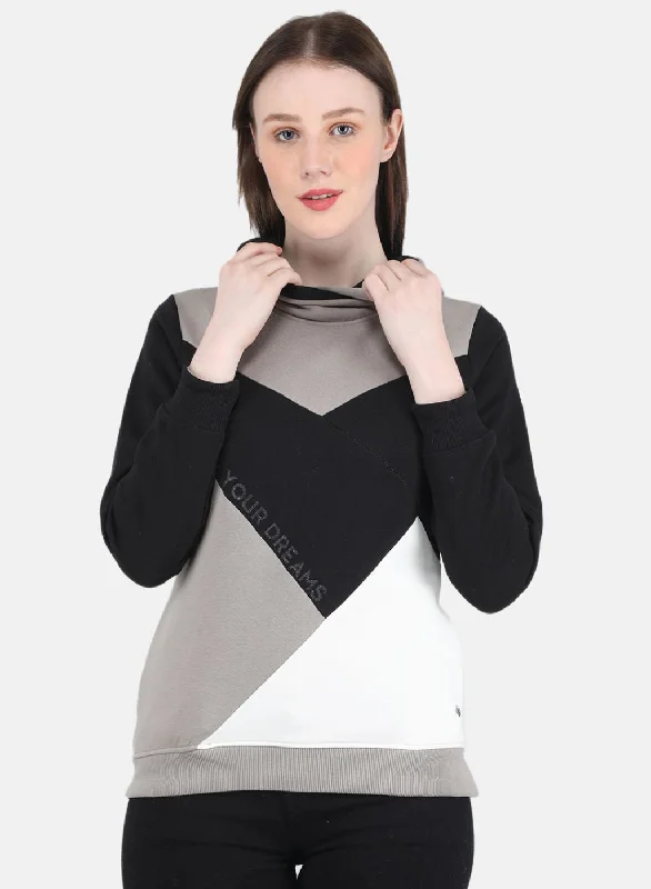 Value Deals Women Multicolor Solid Sweatshirt