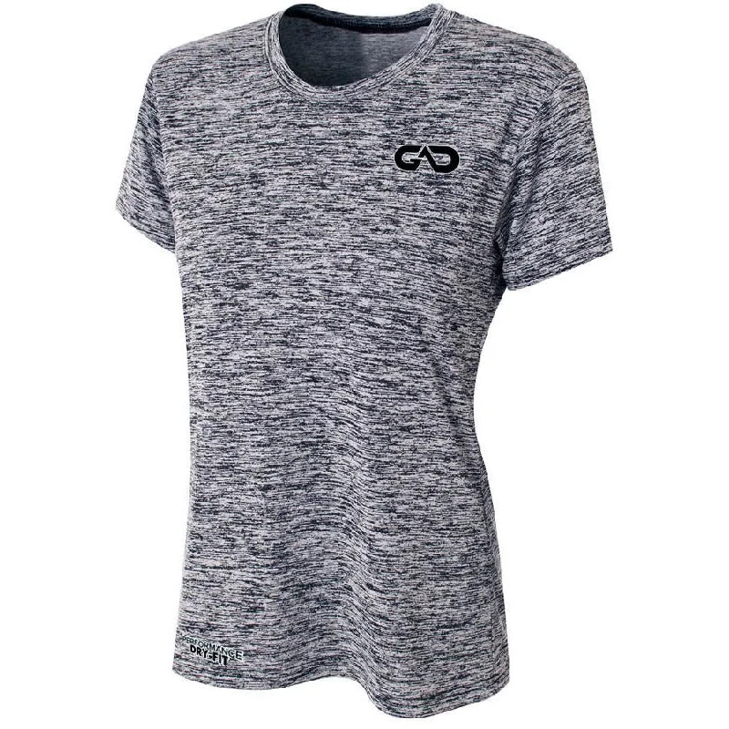 One-Day Only Galaxy DRY-FIT Womens Performance Tee (Black)