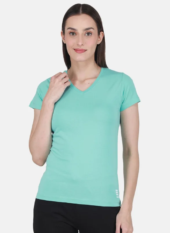 Special Price Rock-it Women Turquoise Blue Solid Top
