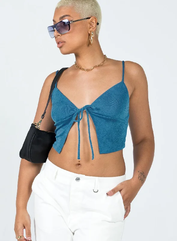 Early Access Mayson Top Blue