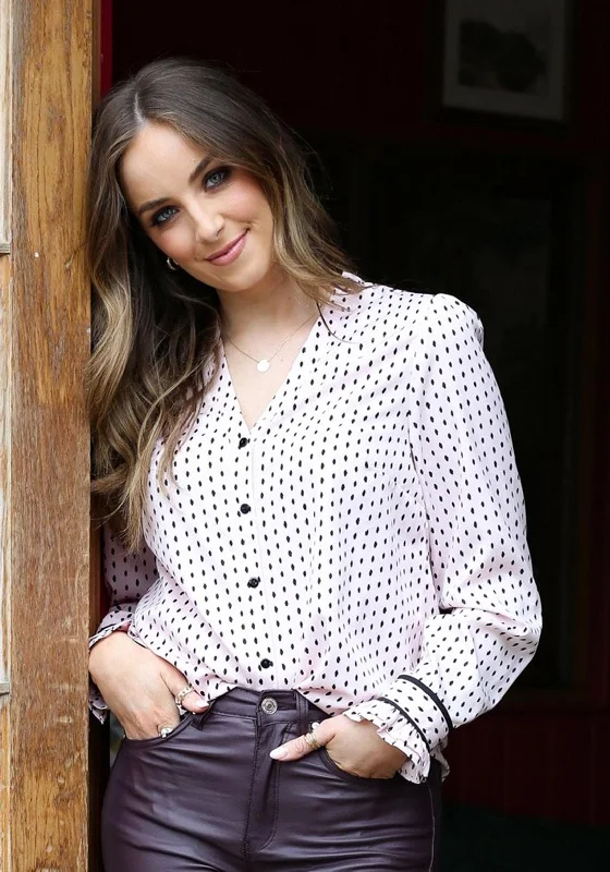 One-DAY Sale Rant & Rave Meredith Blouse, Pink