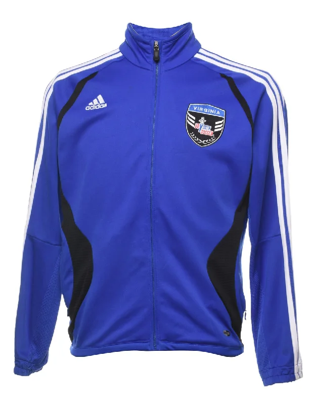 Weekend Offers That Amaze Blue Adidas Virginia Youth Soccer Track Top - M