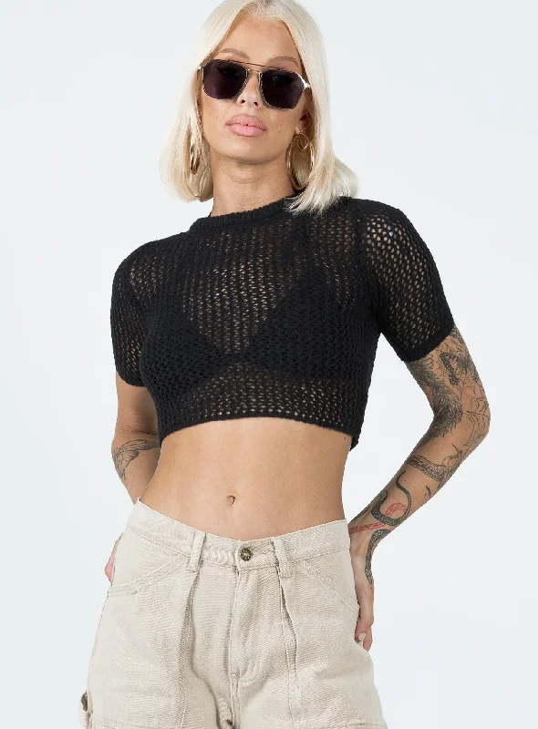 Price Drop Anjie Top Black