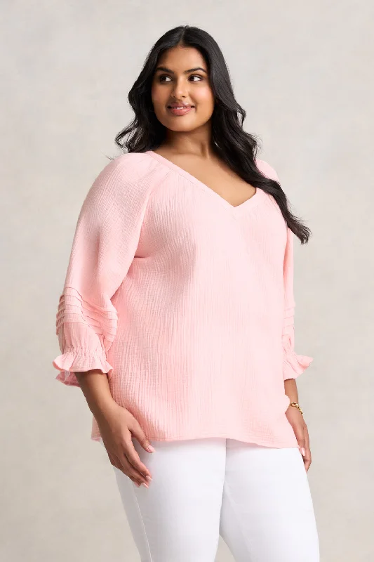 Weekend Offers That Shine Soft Crinkle Cotton Blouse