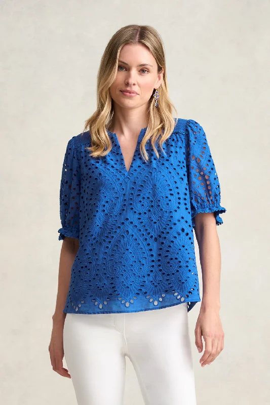 Super Sale Cotton Broderie Blouse