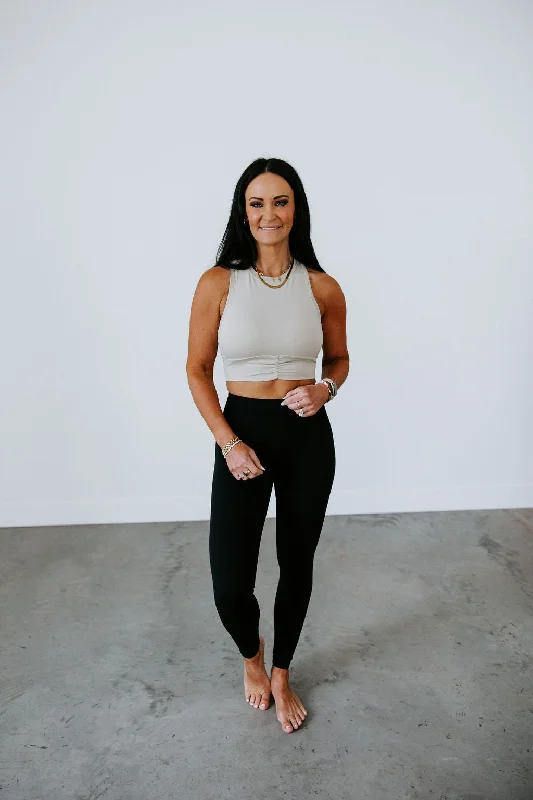 Closeout Jorden Scrunch Racerback Top