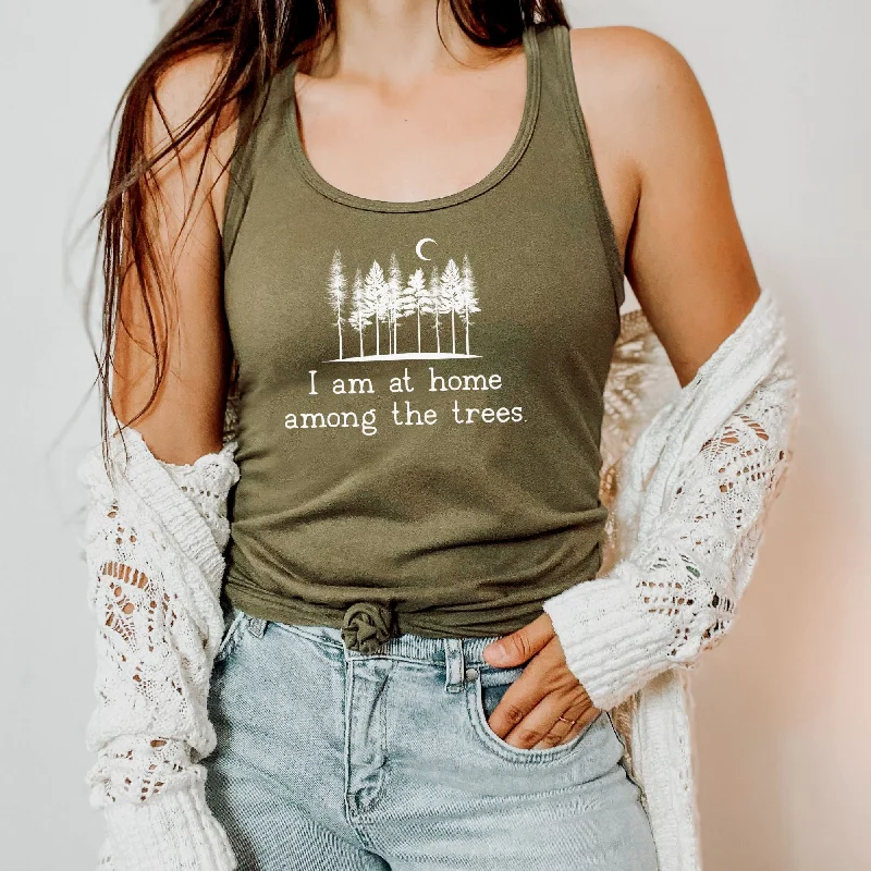 Fantastic Offers Home Among The Trees Tank Top