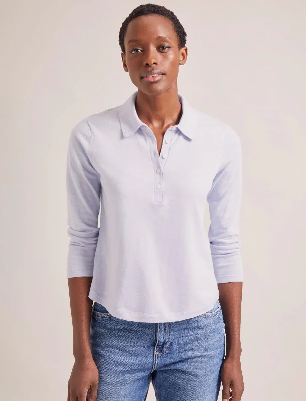 Best Bargains Morgan Cotton Silk Blend T-Shirt - Pale Blue