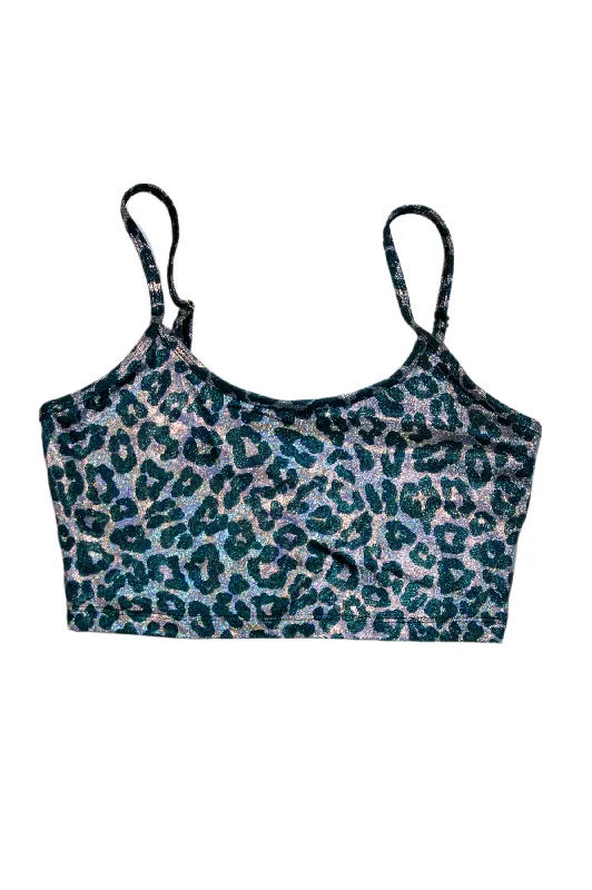 Weekend Bargains to Savor BeachRiot Sport - Metallic Leopard Sports Bra