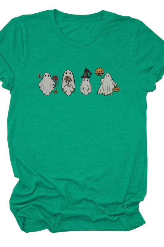 Reduced Price CUTE HALLOWEEN PRINTED SHORT SLEEVED T SHIRT