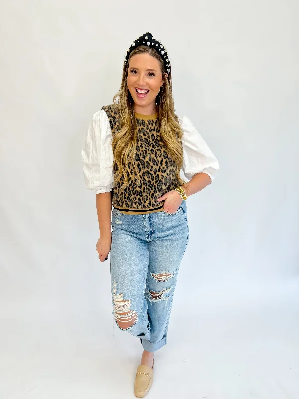 Instant Deal On The Wild Side Leopard Top