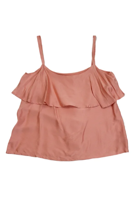 New Markdowns RUBY - Silk Frill Singlet