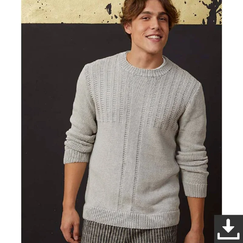 Unbeatable Prices Basic Herren Pullover Strickanleitung - Lang Yarns (PDF)