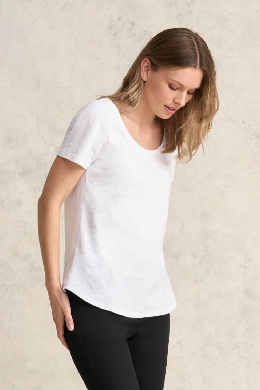 Year-End Sale Organic Cotton T-Shirt - White