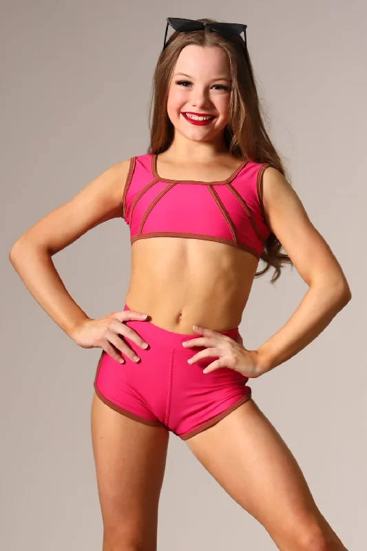 Great Deals Vitality Crop Top - Sugar Pop - FINAL SALE