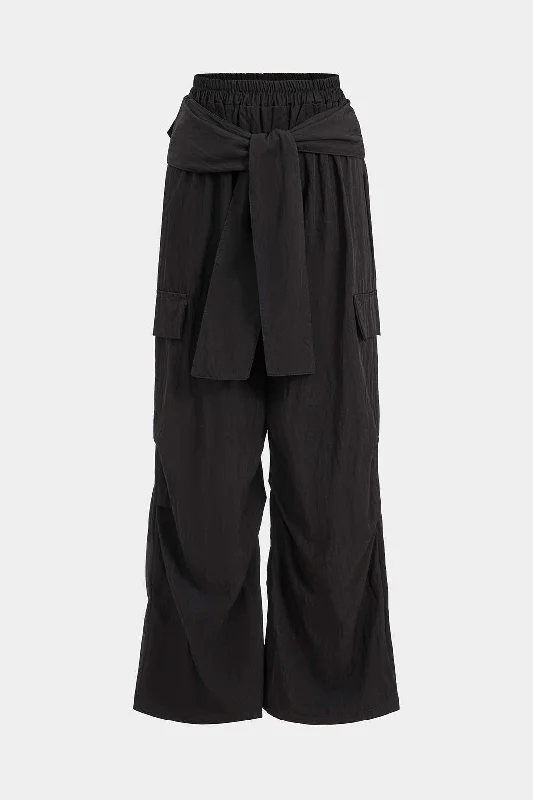 Weekend Savings Spectacle Strappy Wide-Leg Trousers