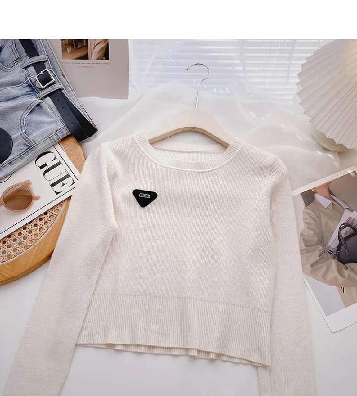 Grand Opening Sale Versatile simple design short Pullover Top  6620