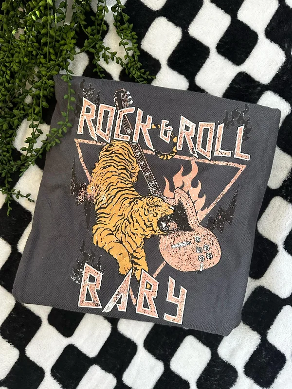 Hurry In Rock & Roll Baby Graphic Tee