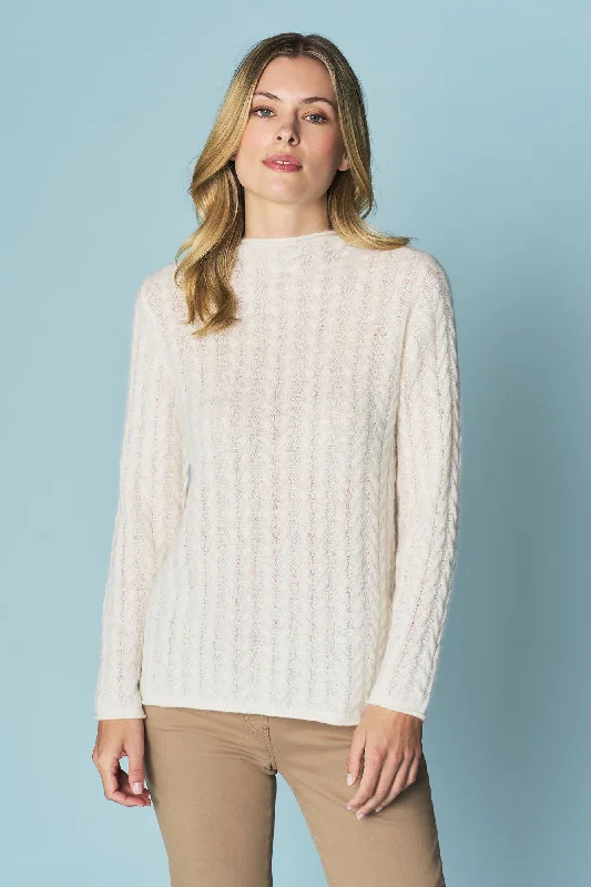 Half Price Cashmere Cable Jumper