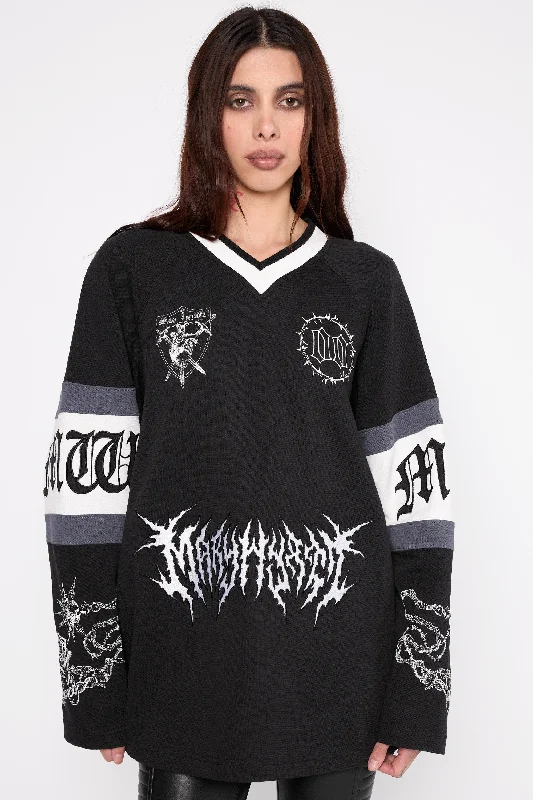 Today Only Destroy Oversized Hockey Jersey