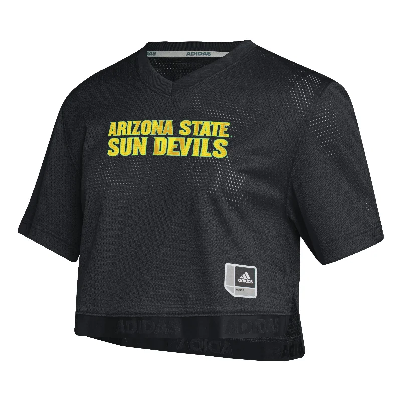 Now or Never ASU Ladies Crop Jersey BLK