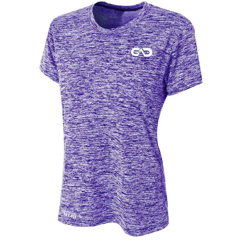 Big Deal Galaxy DRY-FIT Womens Performance Tee (Purple)