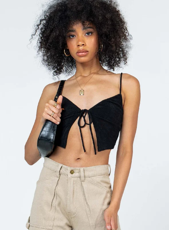 Final Clearance Mayson Top Black