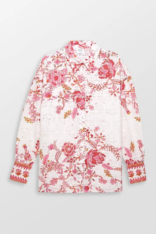 Weekend Offers You Can't Ignore Floral Oversized Shirt