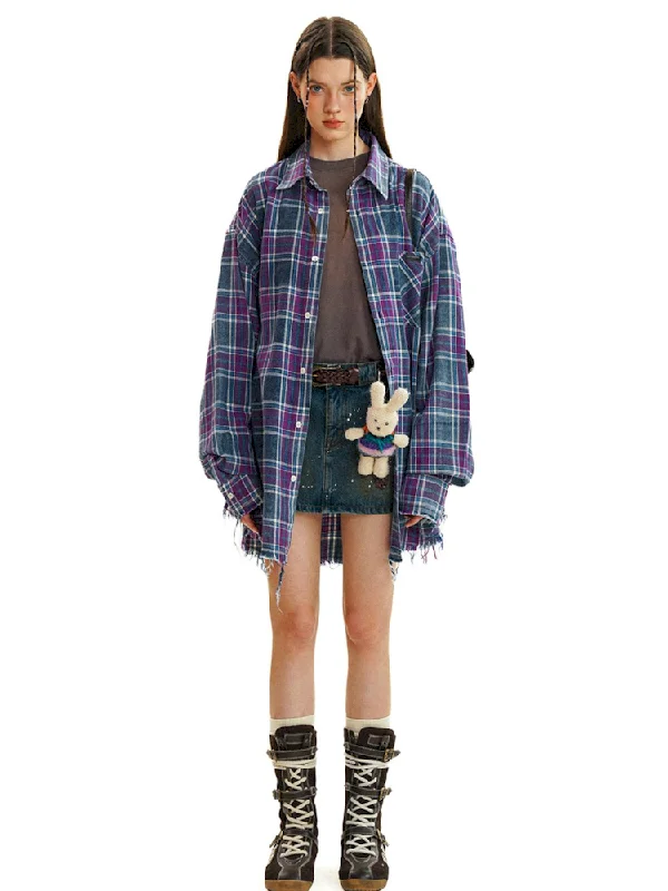 Steals and Deals CHECKERED LONG-SLEEVED SHIRT [S0000008575]