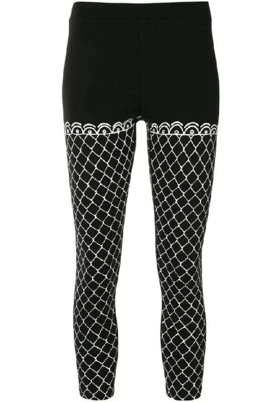 Big Discounts SIGNATURE LEGGINGS BLACK / WHITE