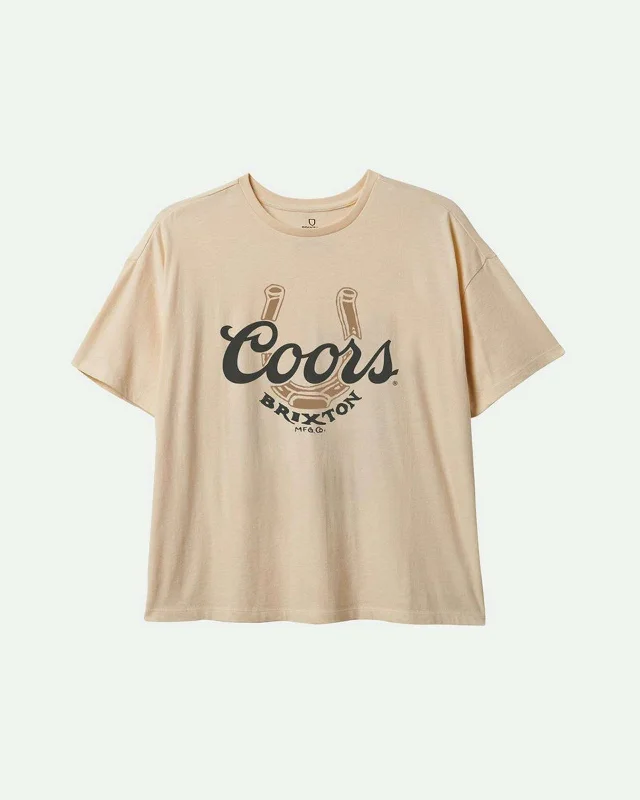 Overstock Clearance Women's Coors Luck S/S Oversized Boyfriend Tee