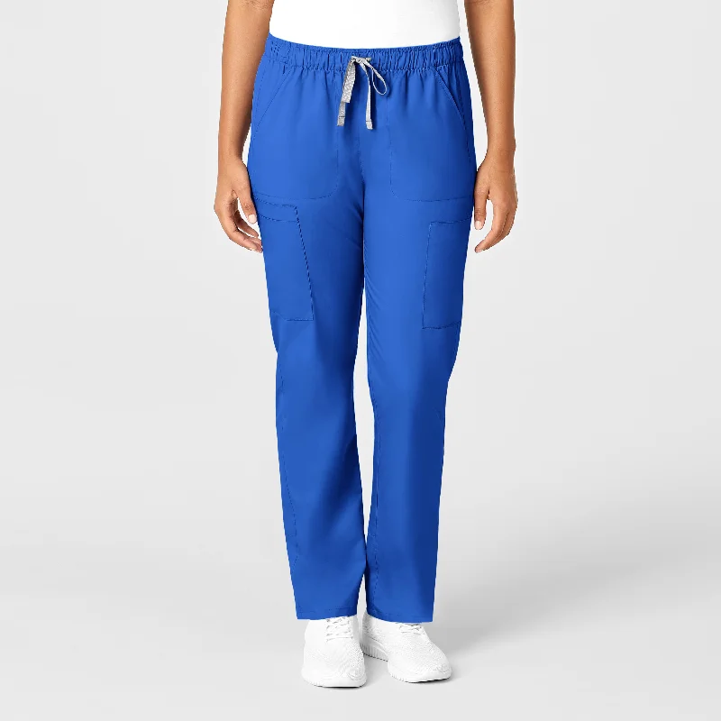 Weekend Offers That Please WonderWORK Women's Convertible Slim Leg Scrub Pant - Royal