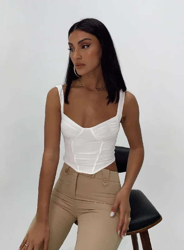 Lowest Price Bruna Top White