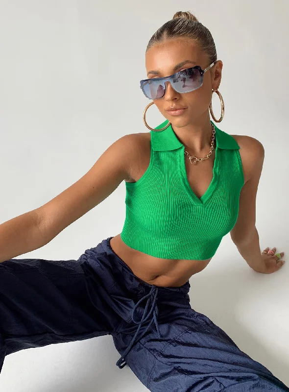 New Arrival Patterson Top Green