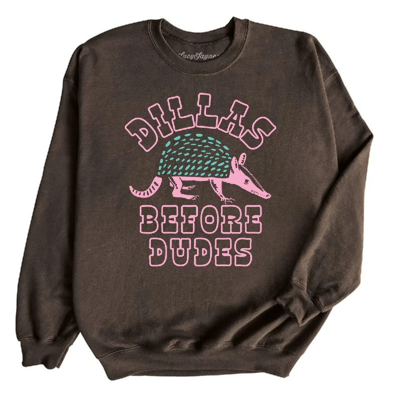 New Markdowns Dillas Before Dudes - Sweatshirt