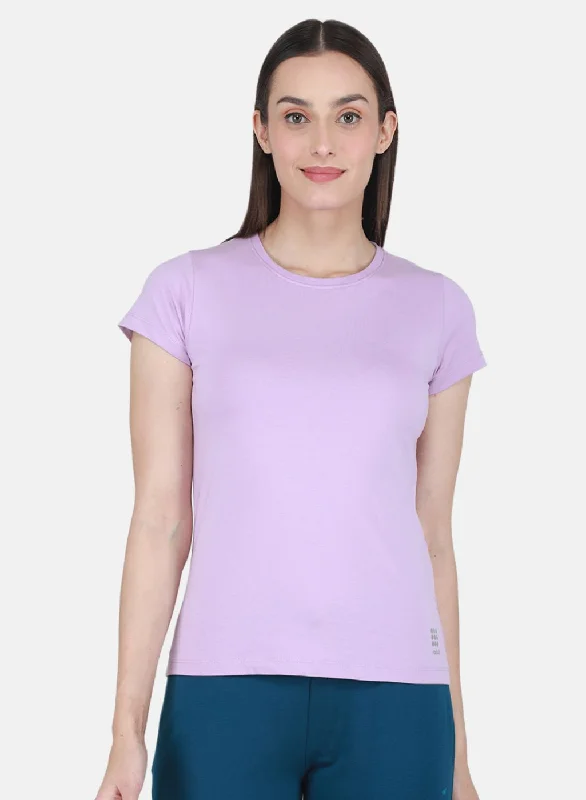 Markdown Madness Rock-it Women Purple Solid Top