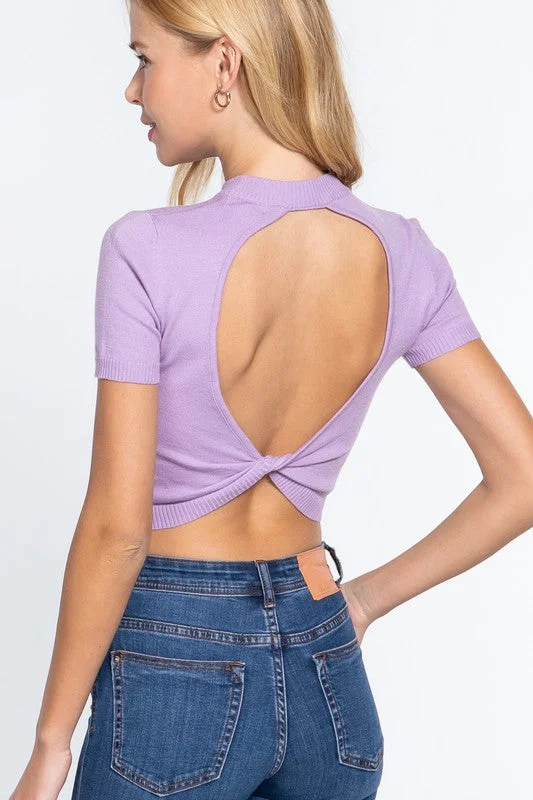 Limited Time Offer GOT YOUR BACK TOP LAVENDER