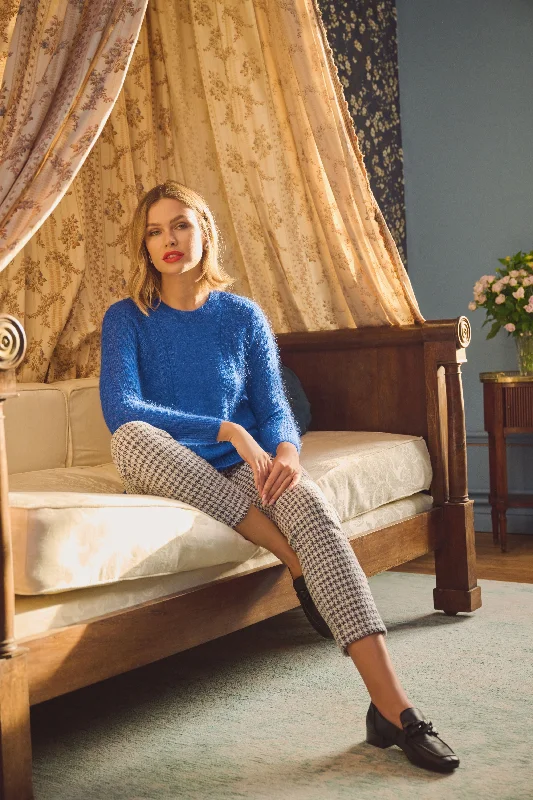 New Markdowns Pointelle Mohair Jumper