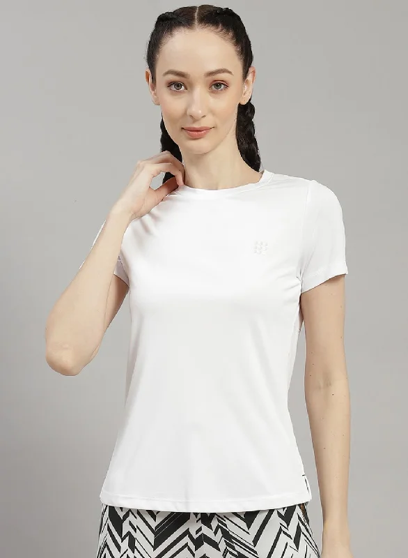 Weekend Shopping Bliss Women White Solid Top
