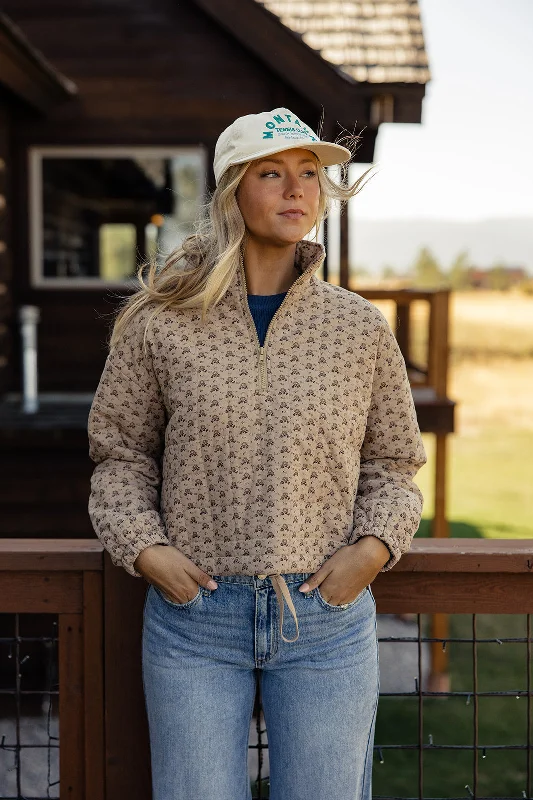 Weekend Offers That Sizzle Carry On Quilted Pullover
