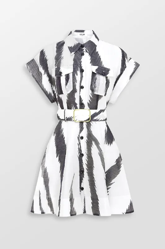 Weekend Deals to Make You Smile Billie Pocket Shirt Mini Dress