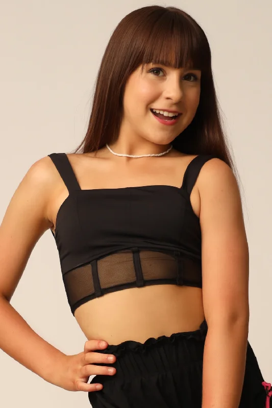 Weekend Deal McKinney Crop Top - Black