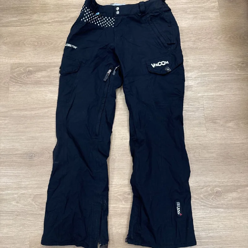Sneak Peek Sale Volcom - Women's Gore-Tex Pro Shell Ski Pants - MSRP $360: Black/White-women-MD Sneak Peek Sale Volcom - Women's Gore-Tex Pro Shell Ski Pants - MSRP $360: Black/White-women-MD