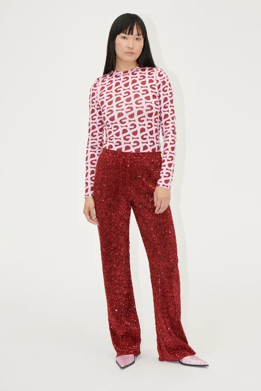Hurry Up Long Pants - Bordeaux