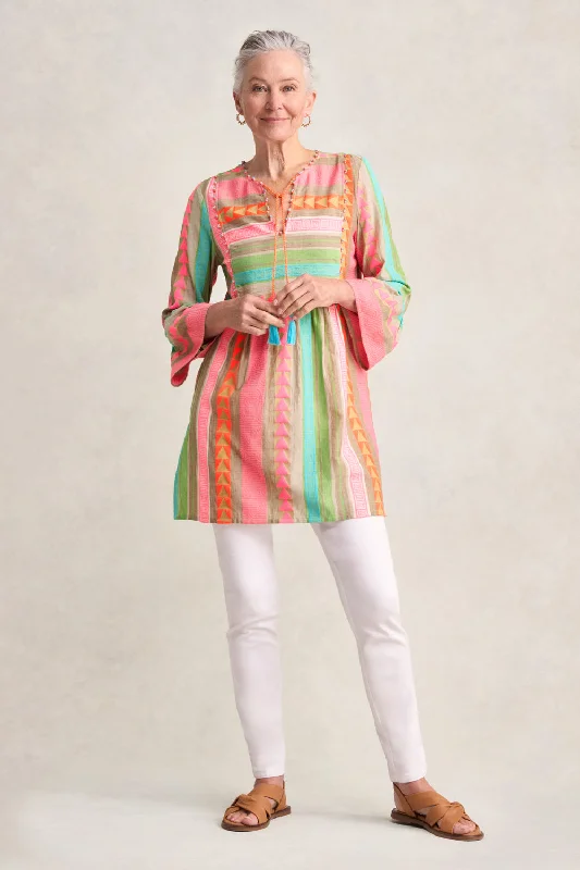 Overstock Fluoro Jacquard Kaftan