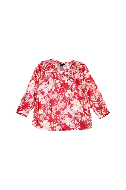 Midnight Madness Paige - Floral Blouse