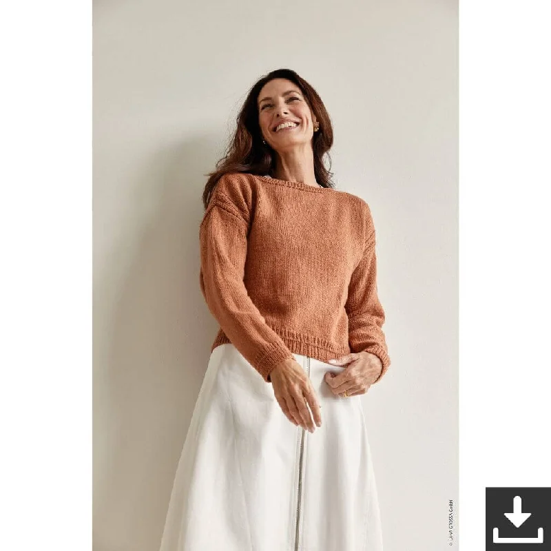 TIME-Limited Offer Damen Pullover Strickset - Lana Grossa (PDF)