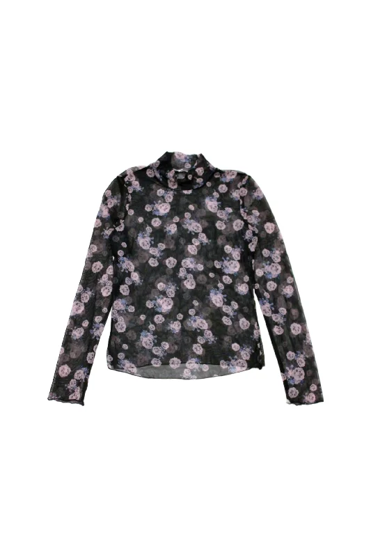 Daily Specials Heartloom - Floral Mesh Top