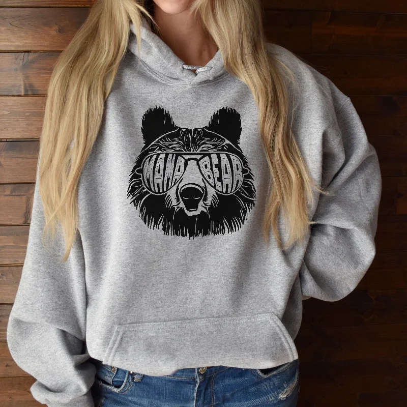 Savings Alert Mama Bear Gildan Crewneck or Hoodie Sweatshirt *UNISEX FIT*