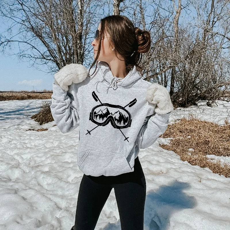 Today Only Skiing Hoodie - Crewneck Sweatshirt for Skier *UNISEX FIT*